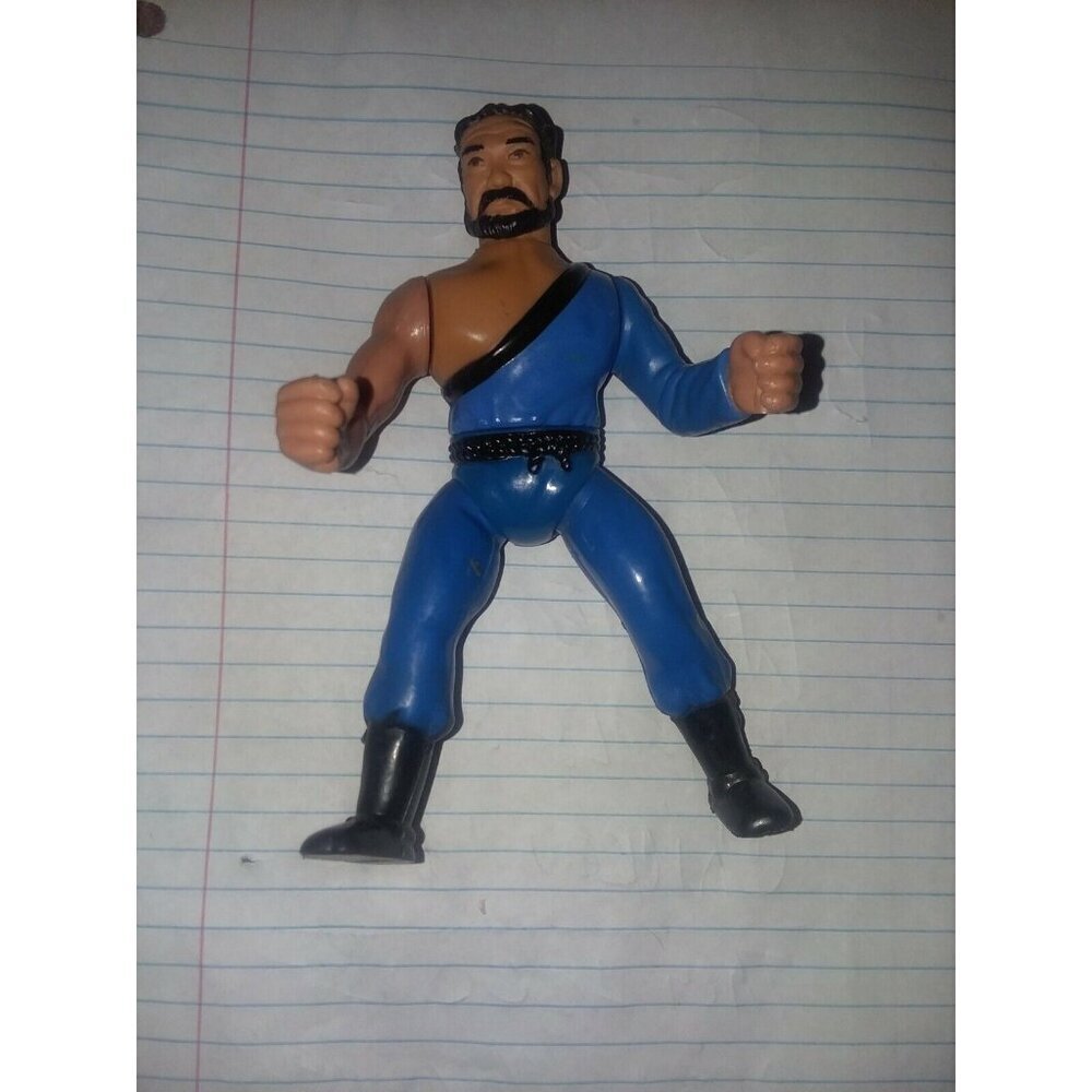 Vintage 1984 Remco Secret Of The Ninja Kung Fu Master 6” Action Figure BLUE Rare